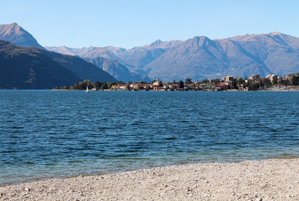 Beach Lake Como
