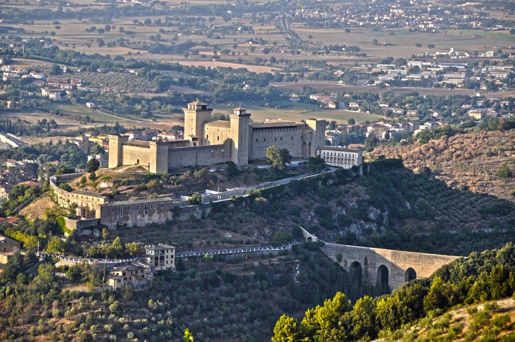Rocca Albornoziana fortress Spoleto